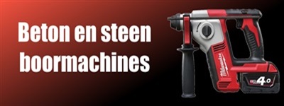 Milwaukee beton en steen boormachines