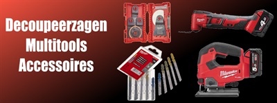 Milwaukee decoupeerzagen en multitools